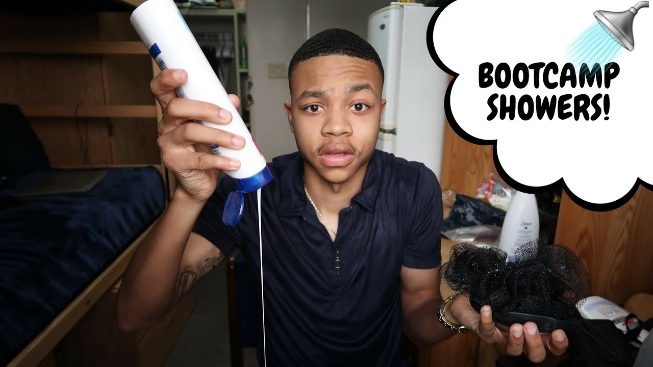 TAKING SHOWERS IN BOOTCAMP + STORIES/TIPS!!
