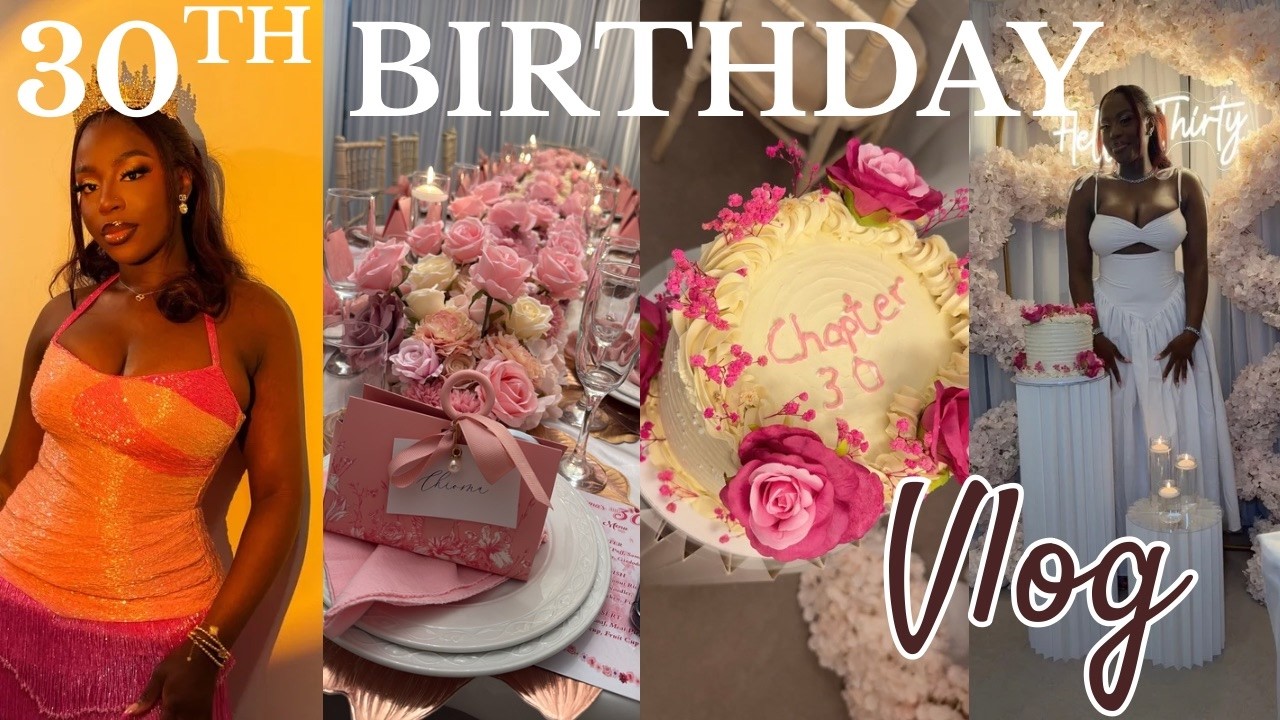 The One Where I Turn 30 💗 | Photoshoot, Hair, Nails and Birthday Vlog