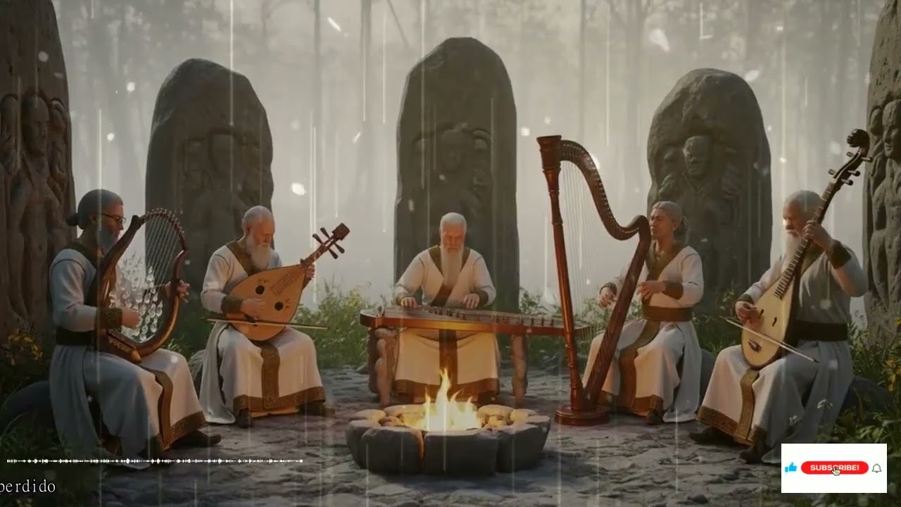 Desde Jerusalén Sagrada Elevan Cánticos Hebreos Shofar E Instrumentos En Alabanza A Adonai