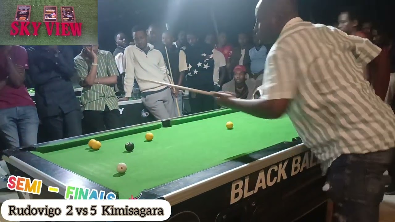 Pool Tournament at SKY VIEW BAR AND HOTEL KIGALI 