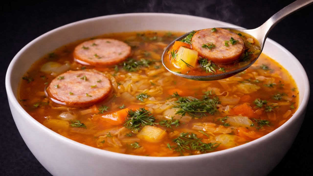 🔥 Niemand kennt dieses Kohlsuppen-Rezept❗️Eine Suppe, die Kinder und Erwachsene lieben❗️