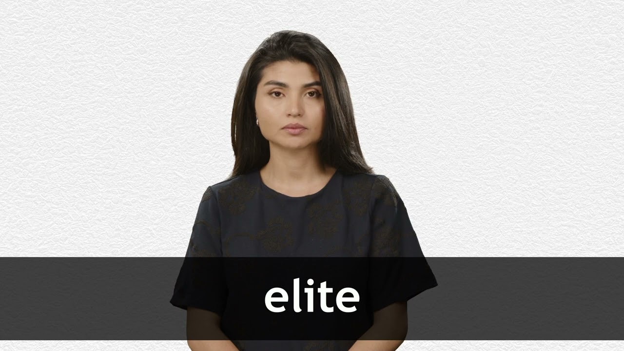 How to pronounce ELITE in American English