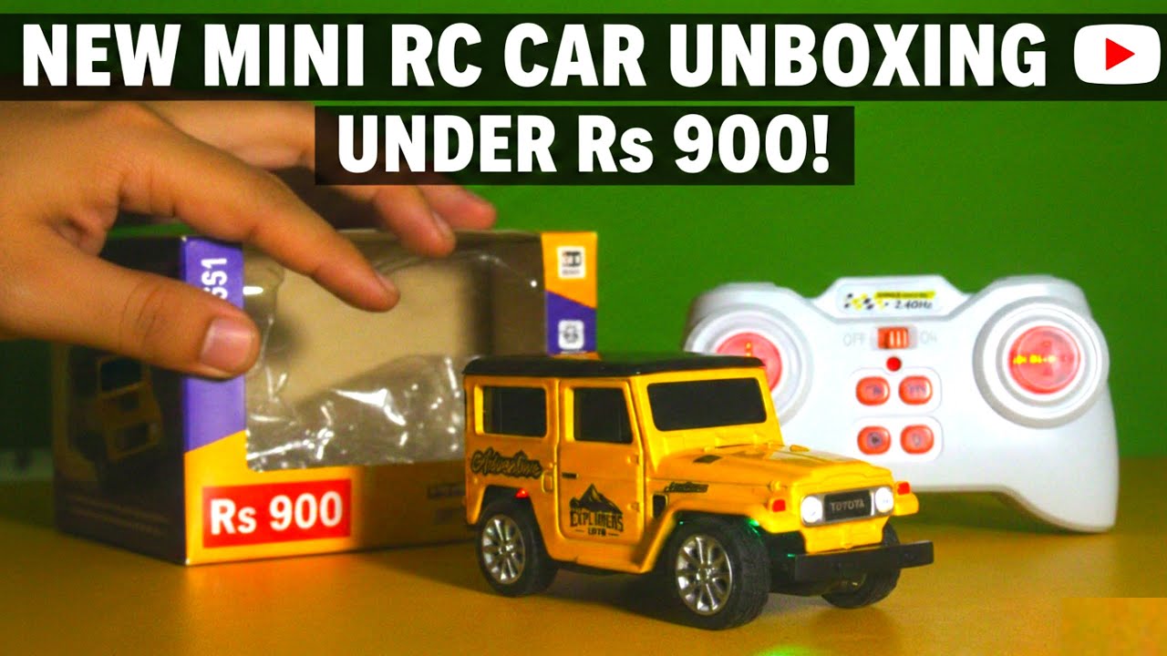 1.64 Mini (RC) Jeep! Unboxing & Review! Under ₹900?