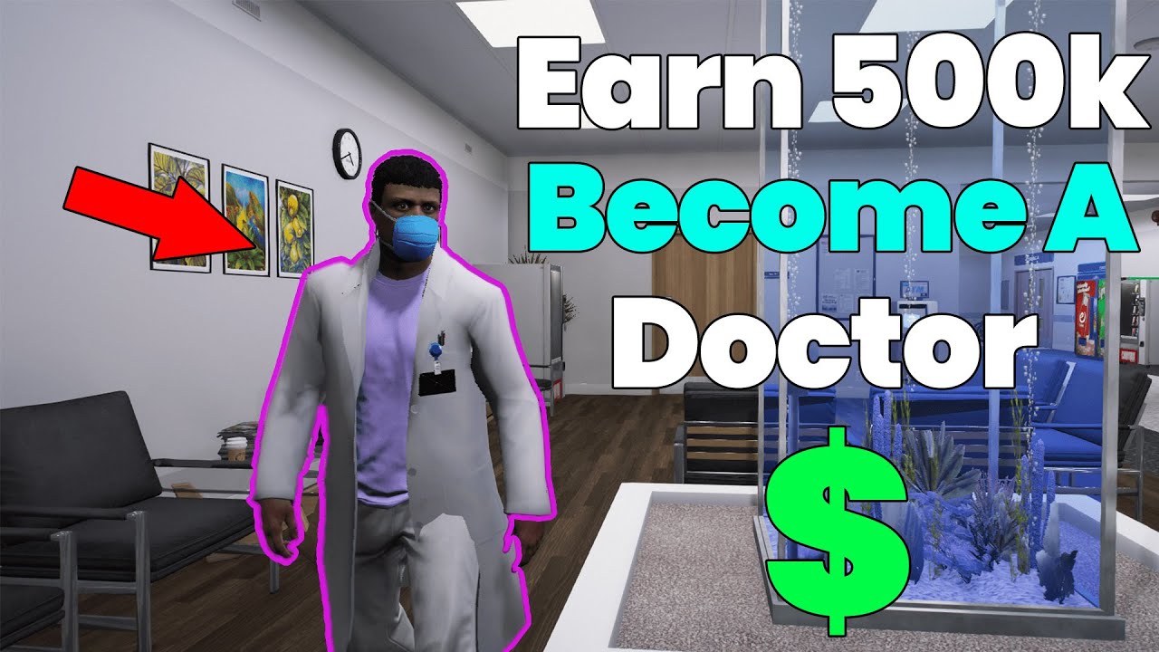 Earn 500k in Grand RP | How to Become a Doctor In Grand rp | Hindi | Gta Rage