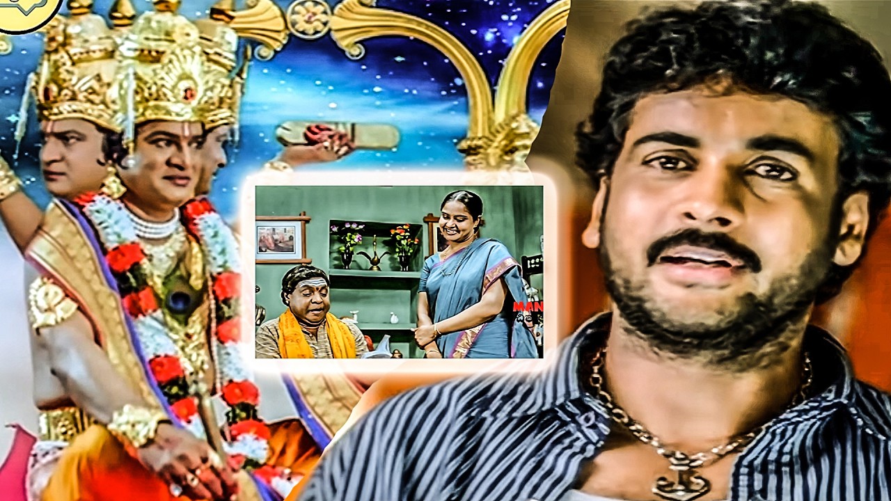 Rajendra Prasad As A God Interesting Scene| Sonia | Sivaji |Telugu Devotional Scenes| @ManaChitraalu