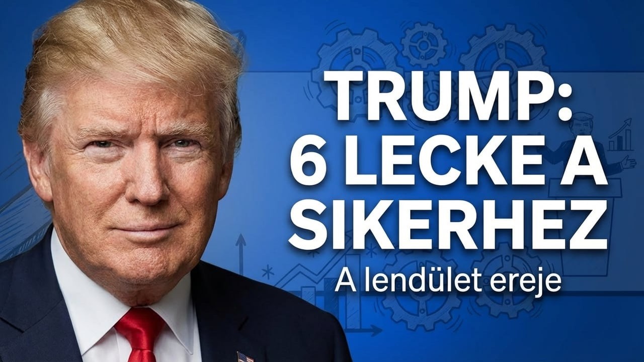 6 szabály, ami milliárdossá tette – Donald Trump üzenete a fiataloknak