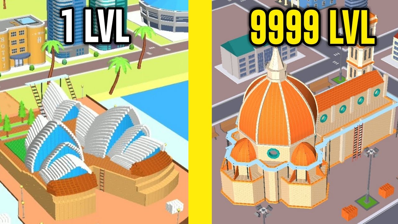 Idle Construction 3D! MAX LEVEL BUILDERS EVOLUTION! Part #4 Gameplay Android