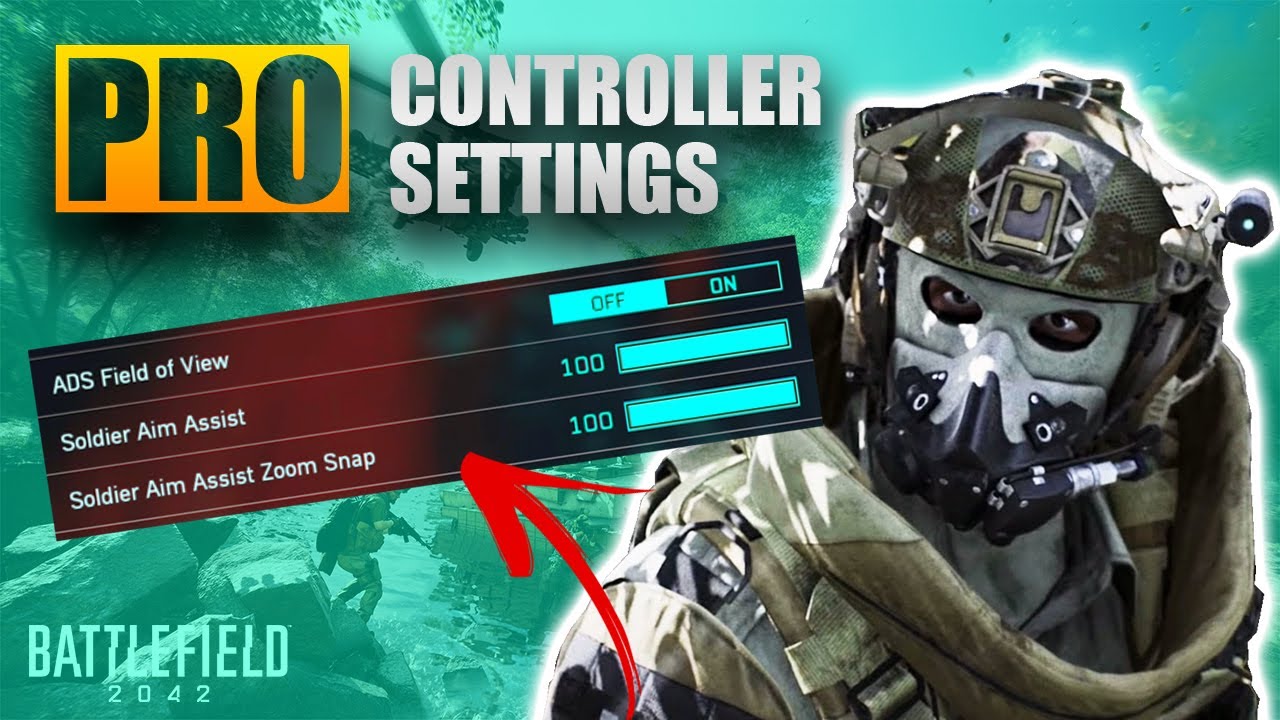 BATTLEFIELD 2042 Controller Settings from a PRO
