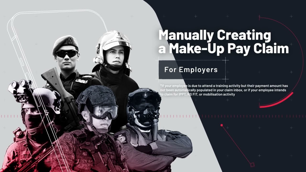 Creating a Manual Submission Make-up Pay Claim (For Employers)