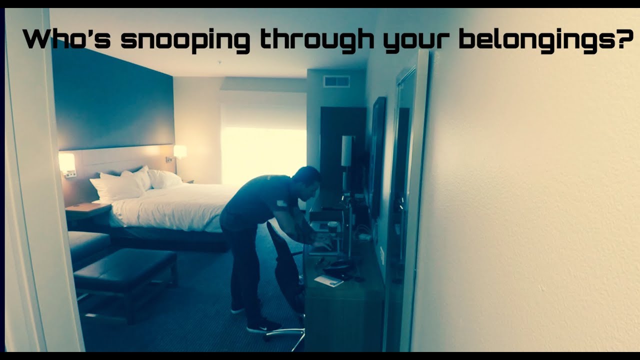 HOW TO DETECT TAMPERING OF YOUR BELONGINGS!