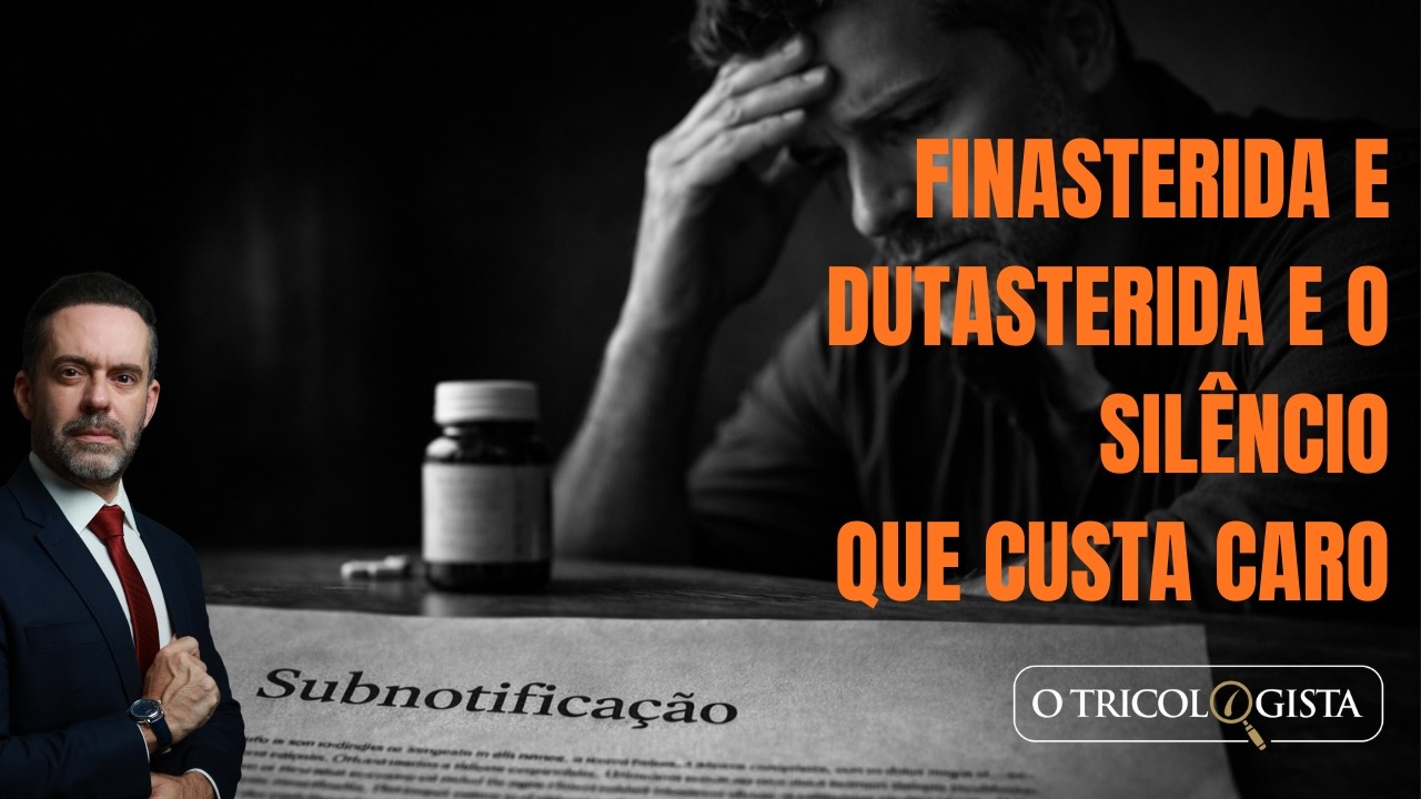 FINASTERIDA E DUTASTERIDA E O SILÊNCIO QUE CUSTA CARO