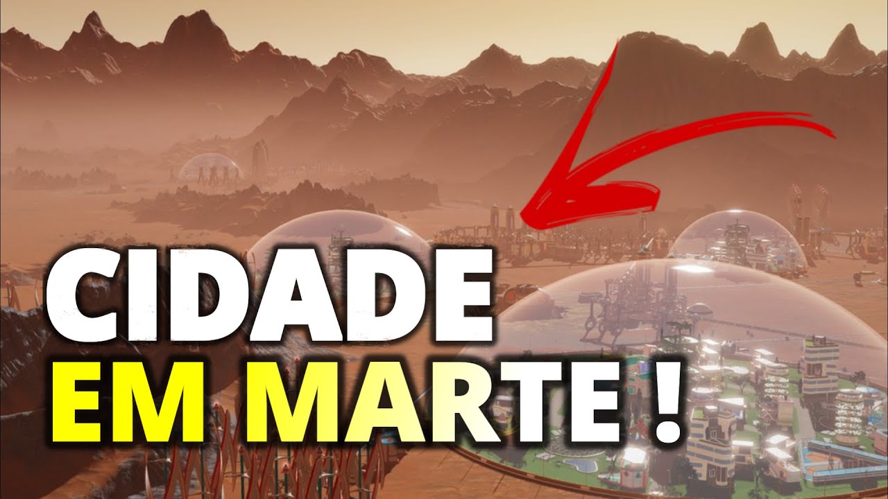 CIDADE EM MARTE !VOC&Ecirc; TERIA CORAGEM DE MORAR EM MARTE: