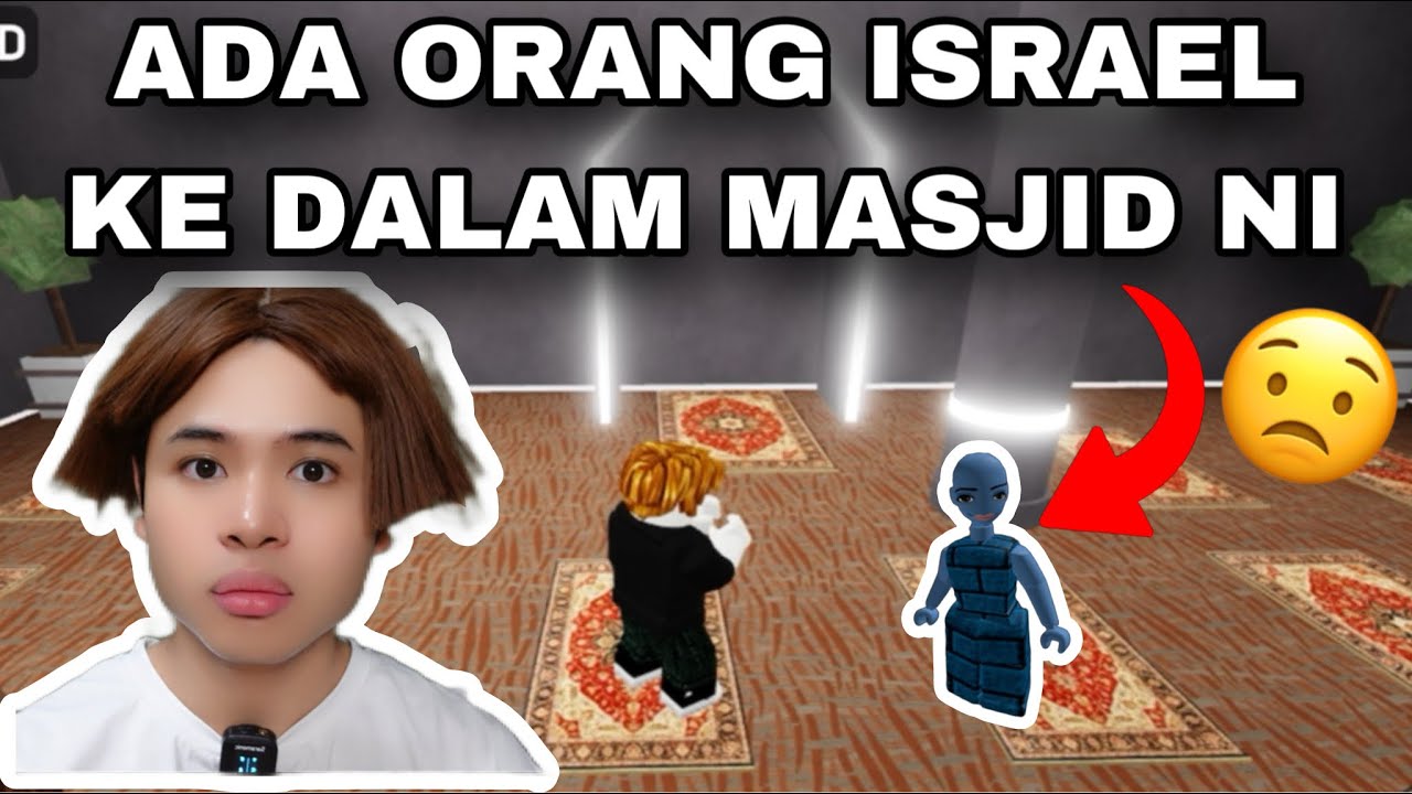 ADA ORANG ISRAEL MASUK MASJID NI KE😰| PRAY SIMULATOR ROBLOX‼️