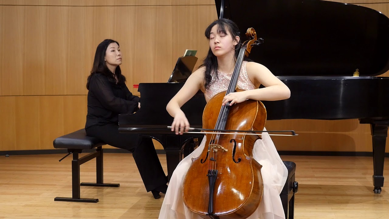 Boccherini Cello Sonata No.6 in A Major 1st and 2nd Movement | Yireh Choi