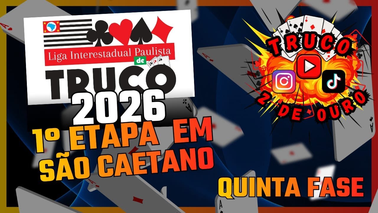 1° ETAPA DA LIGA INTERESTADUAL DE TRUCO 