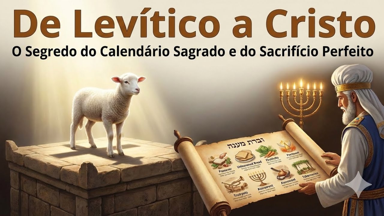Levítico 22 e 23 De Levítico a Cristo: O Segredo do Calendário Sagrado e do Sacrifício Perfeito