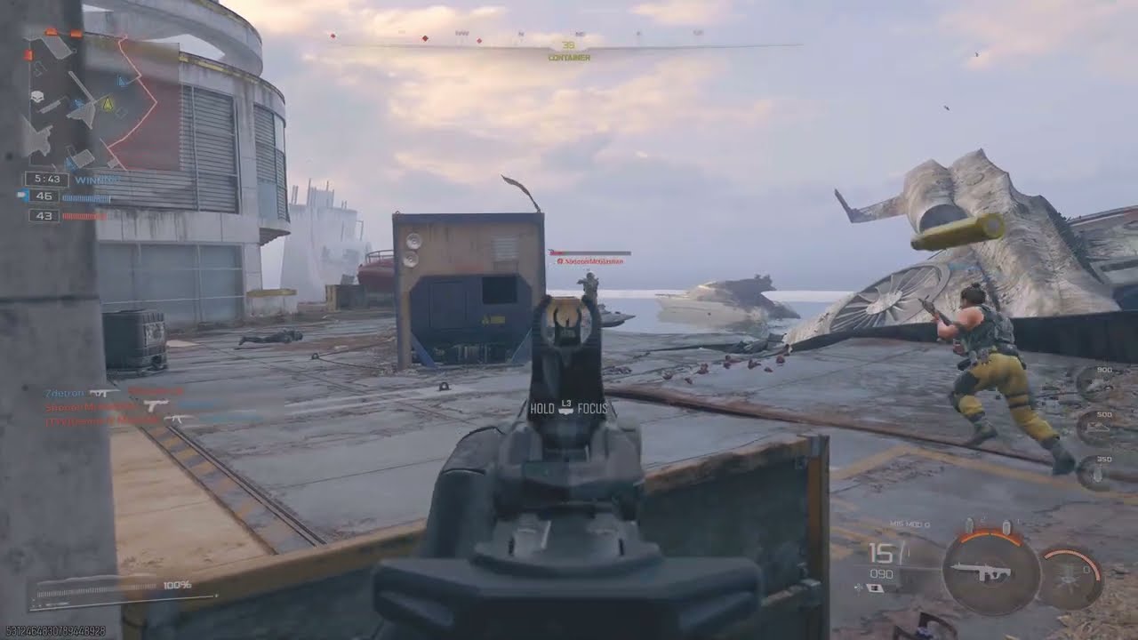 Robocop gets machine gun - Call of Duty Black Ops 7