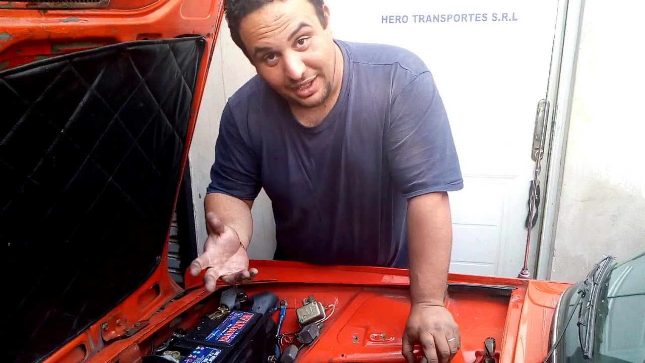 Como instalar kit lavaparabrisas universal - FIAT 125 - Matias Perazza -