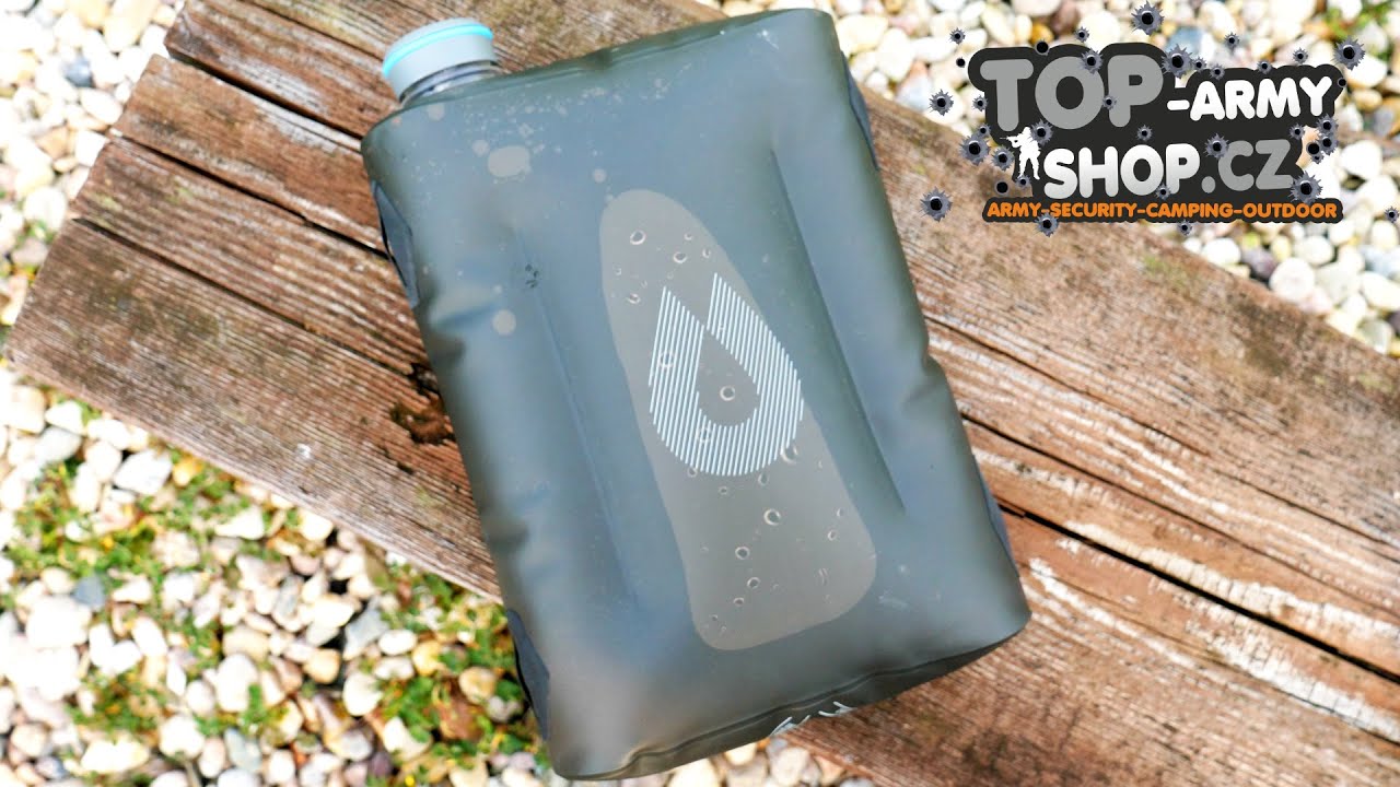 Skládací nádoba na vodu HydraPak® Seeker™ 4 - Vždy s sebou! Rigad