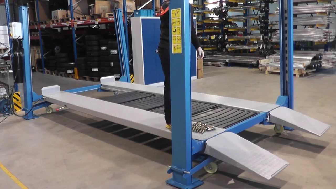 Funktionsvideo 1 für 4-Säulenhebebühne Wiedemann-Fahrzeugtechnik