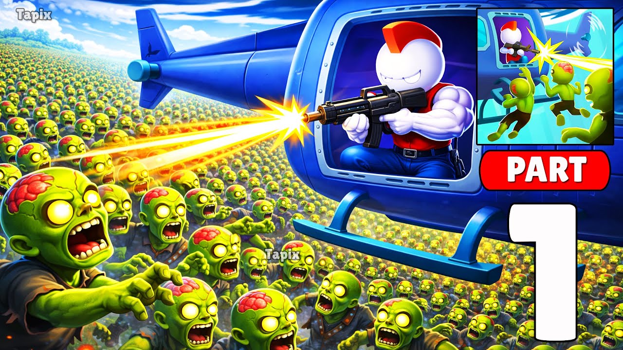 Heli Escape 3D – Helicopter Shooter Gameplay Walkthrough (iOS, Android)