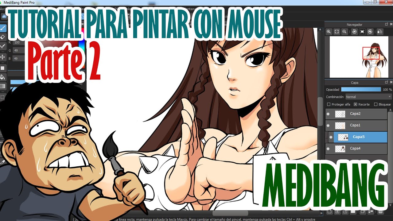 Cómo pintar con MOUSE en Medibang Paint Pro Parte 2 @ShukeiArt