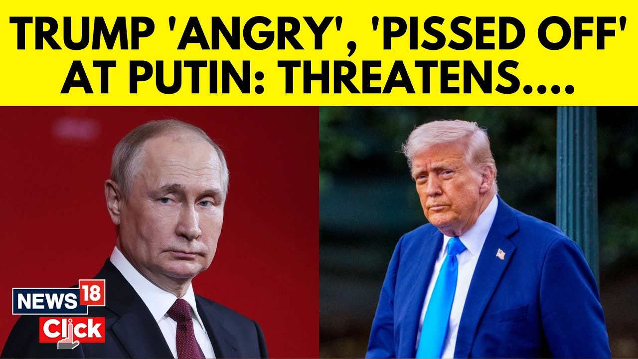 Russia Ukraine War | Trump Says, He Is Pissed Off With Putin | Ukraine Ceasefire | Iran | N18G