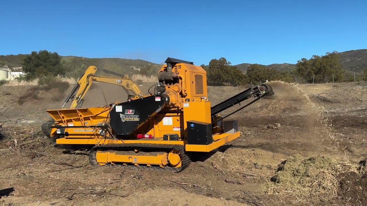 1425T mixed green waste