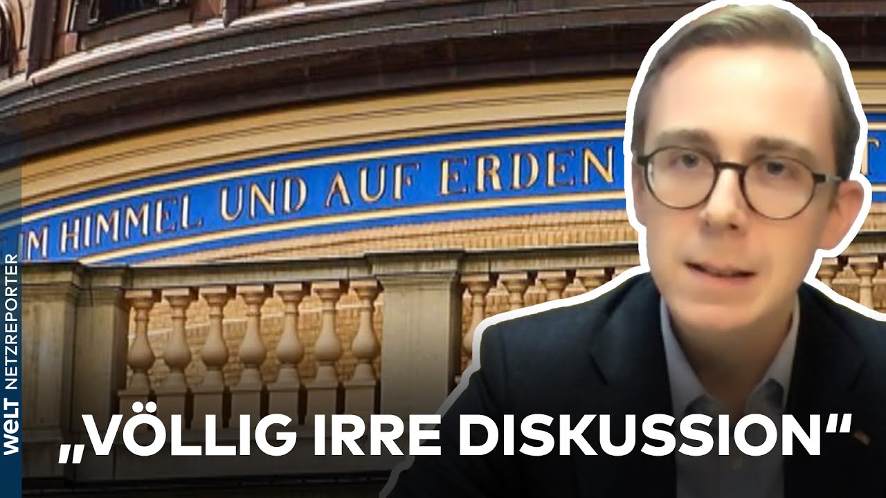 WENIG WELTOFFEN – Claudia Roth will Bibelzitat am Berliner Stadtschloss 