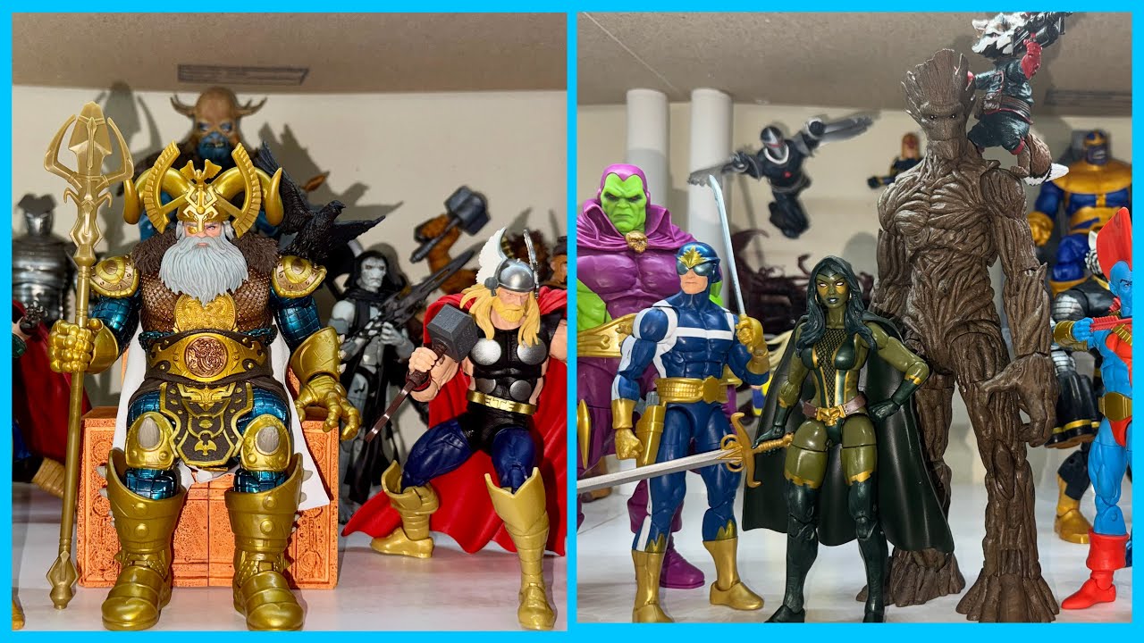 КОЛЛЕКЦИЯ MARVEL LEGENDS COSMIC ТОР/СТРАЖИ ГАЛАКТИКИ (ОБНОВЛЕНИЕ 2025 ГОДА)