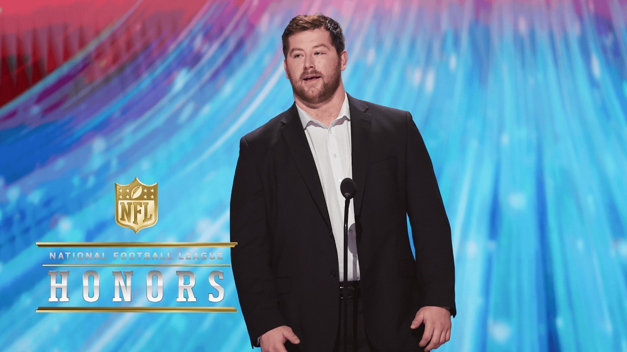 Joe Thuney Wins Protector of the Year | 2025 NFL Honors