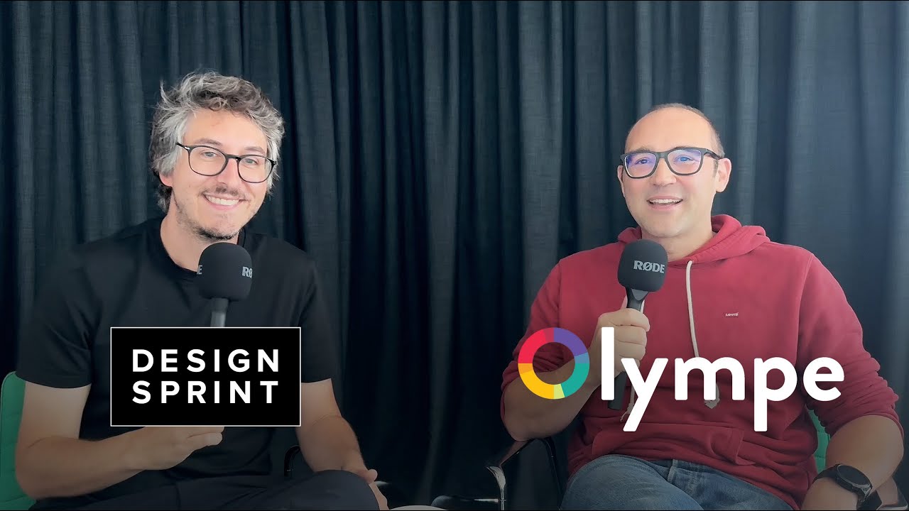 Design Sprint x Olympe.io - votre MVP digital & IA en 30 jours