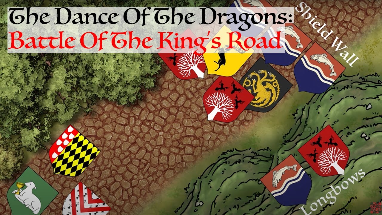 The Battle Of The King's Road (Dance Of The Dragons) House Of The Dragon History & Lore