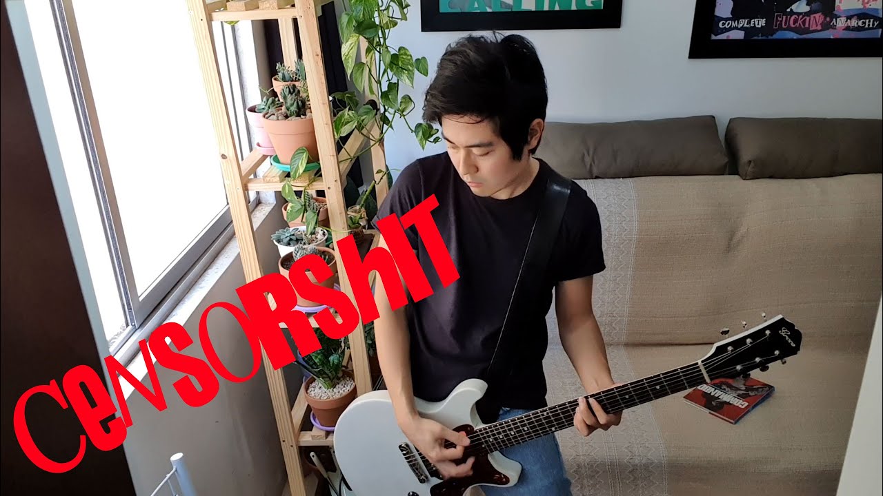 Ramones - Censorshit (guitar cover)
