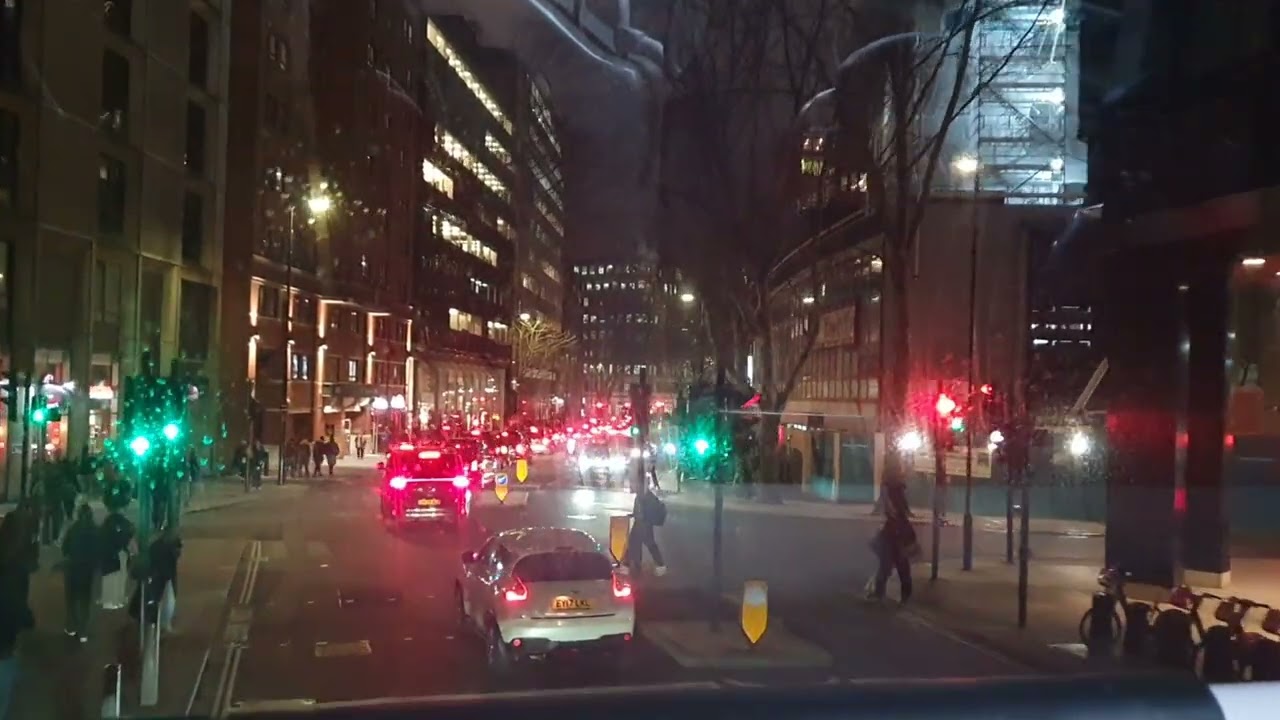 Holborn to Tottenham Court Road by 188 bus 19th January 2026