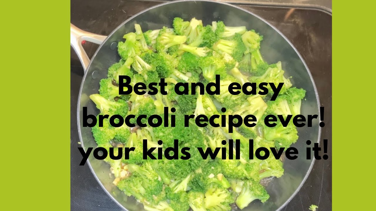 Best and easy broccoli recipe ever/ La meilleure recette de brocolis qui existe!#cooking #broccoli 