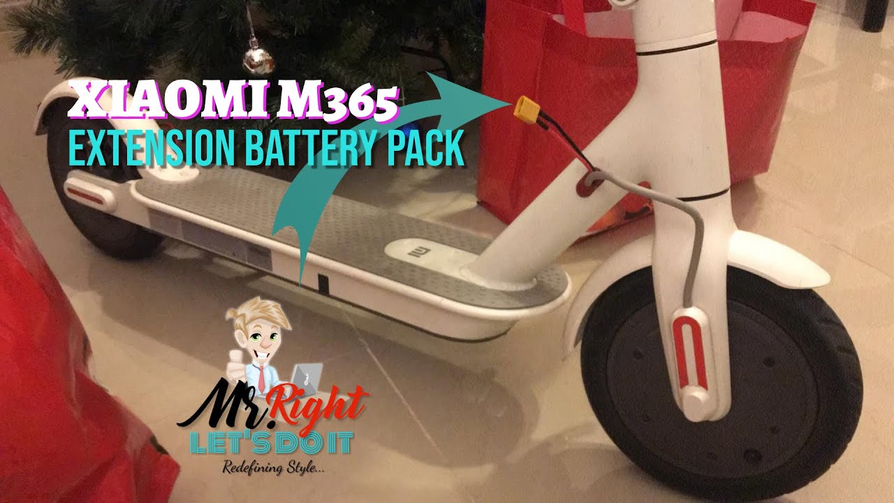 Xiaomi M365  EXTENSION extra battery pack