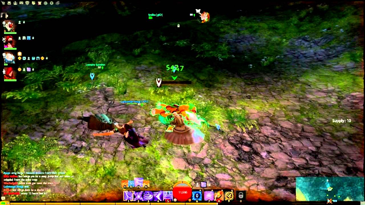 Guild wars 2 - Highlights from the Dark room Jump puzzle (WvW)