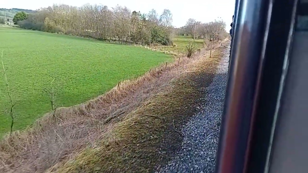 Churnet Valley Railway. Steam train ride. Sunday 22/2/2026.