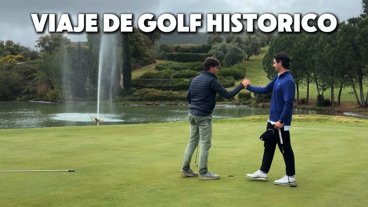 GRABAMOS UN MATCH DE GOLF EN UNA TORMENTA / MATCH DE ANTEQUERA 2A PARTE
