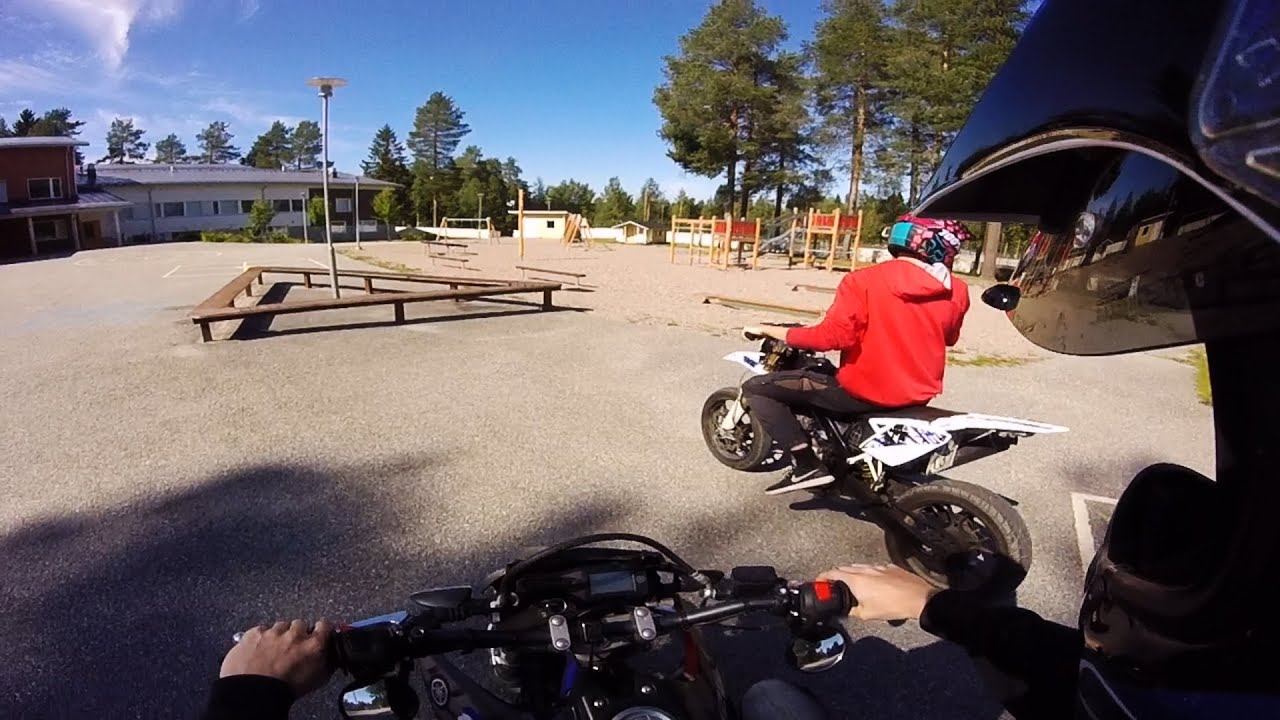 Rieju Marathon Pro 183cc Malossi & Yamaha WR 125 [RAW]