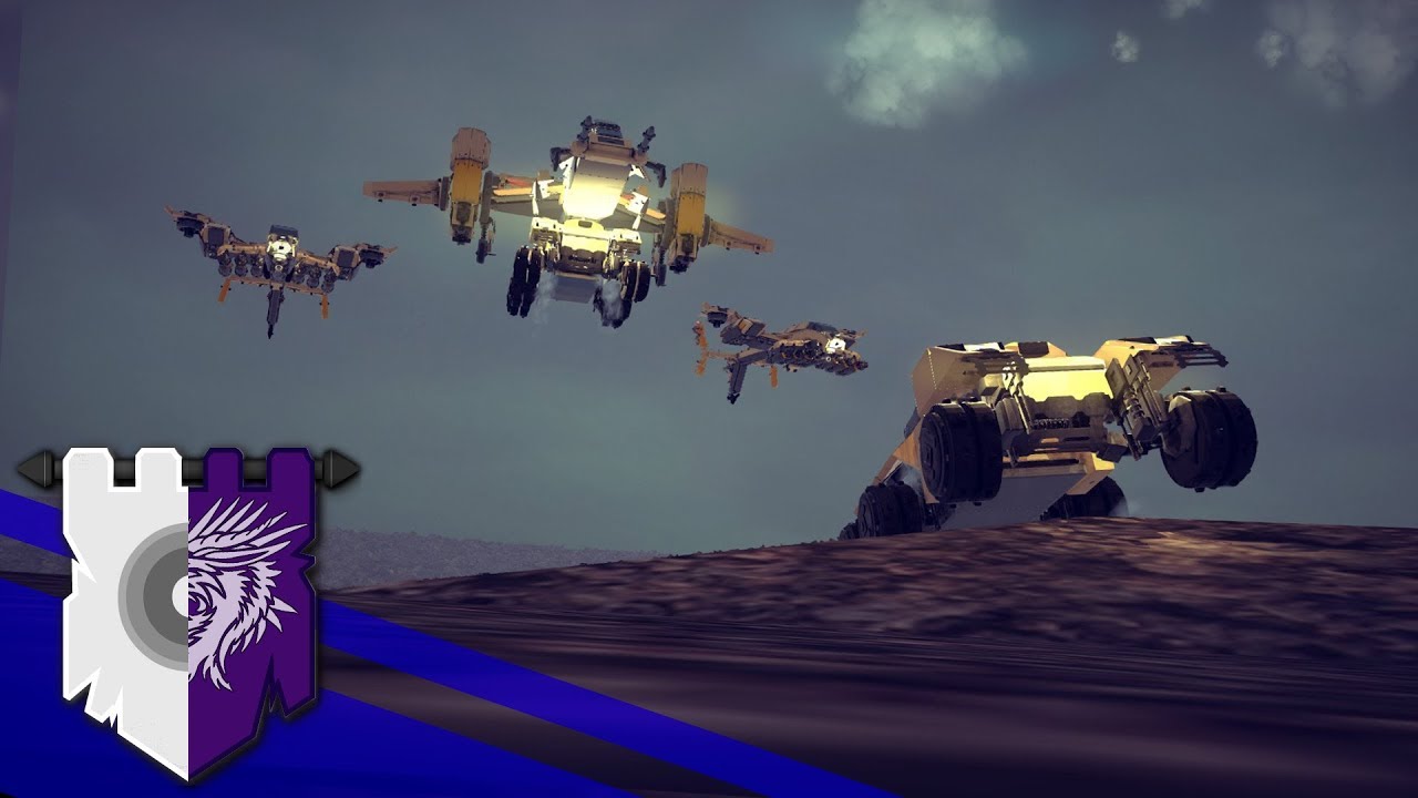 C&C Tiberium Besiege Part 2: GDI Retaliation | BESIEGE v 0.45a | Theater of Flights #70