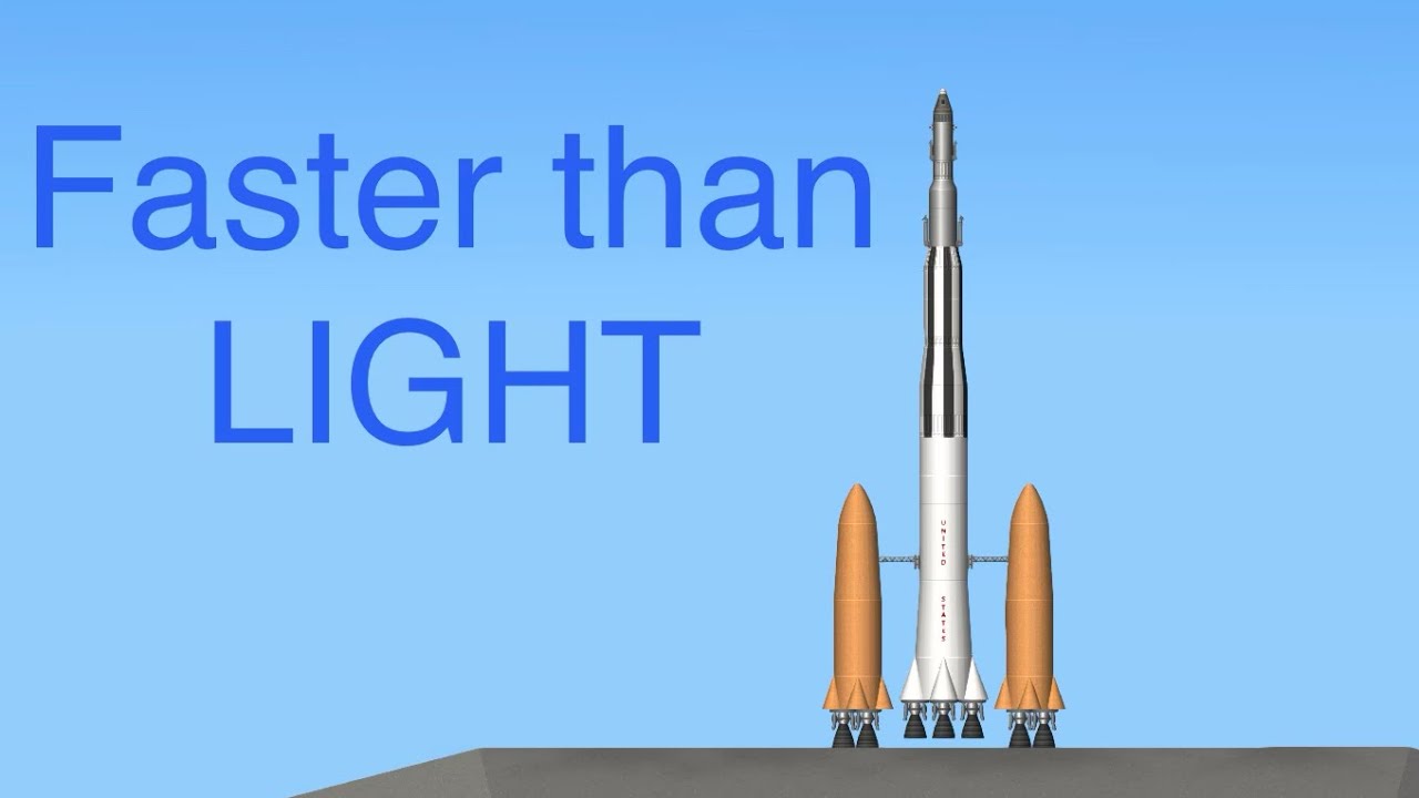 Achieving light speed in Spaceflight Simulator