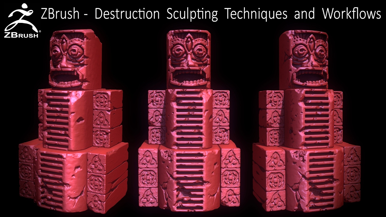 ZBrush Destruction Sculpting
