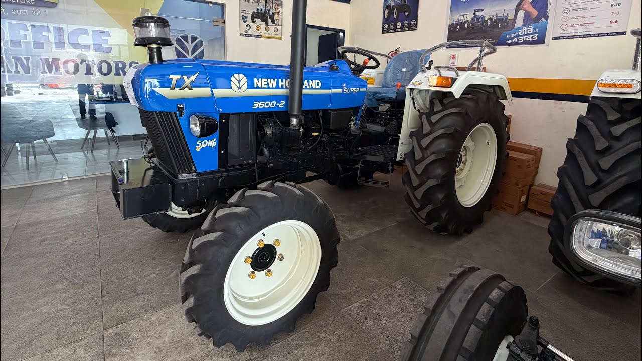NEW HOLLAND 3600-2 New Model Tractor Features & Walkaround 