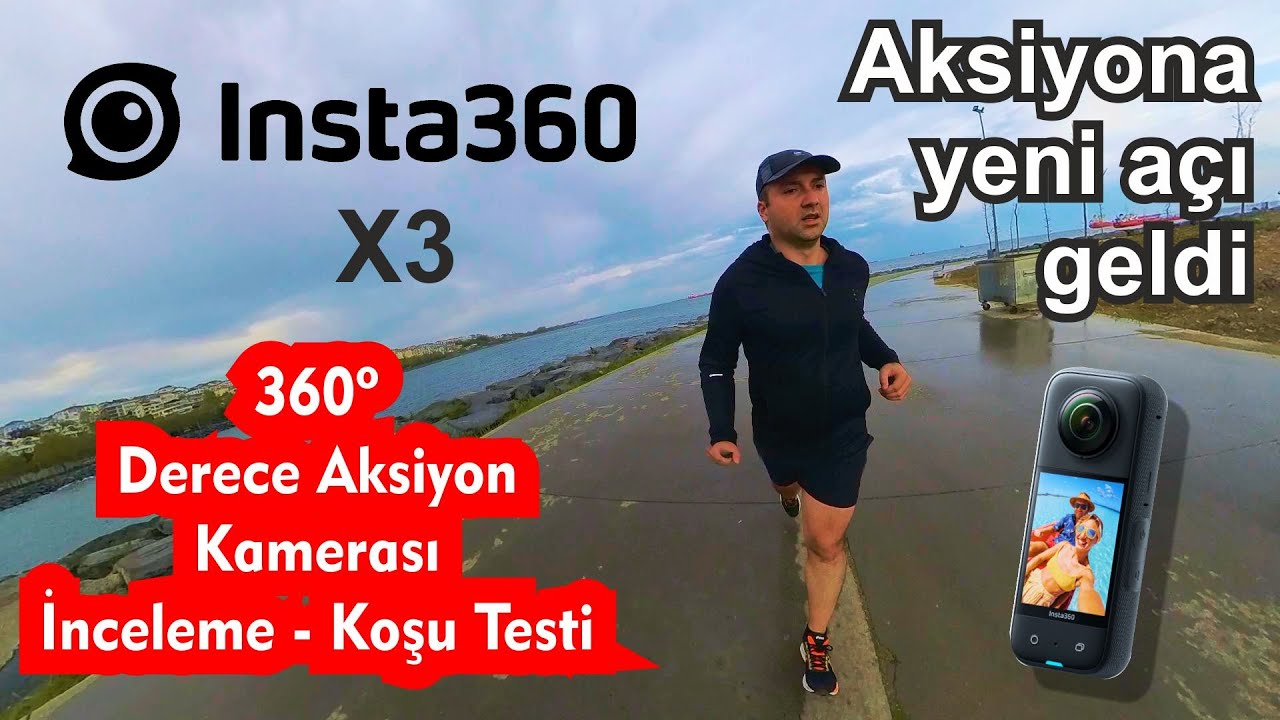 Insta360 X3 İnceleme ve Koşu Testi #insta360 #running