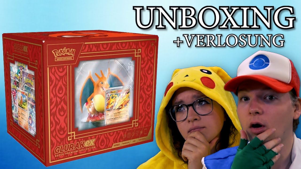 Pokemon Glurak ex Super Premium Kollektion Opening deutsch | Review | Spoiler | Unboxing Trader 2024