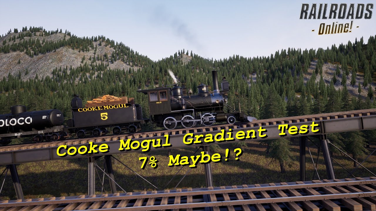 Railroads Online! Cooke Mogul Gradient Test