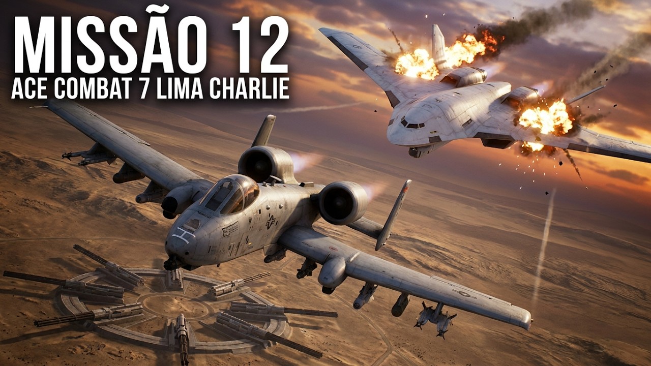 Português - BR - Ace Combat 7: Skies Unknown - Missão 12