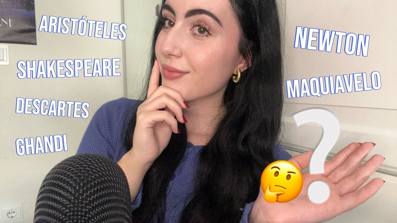 ASMR ~ Adivina Qué Célebre Dijo La Frase 📖 #asmr 